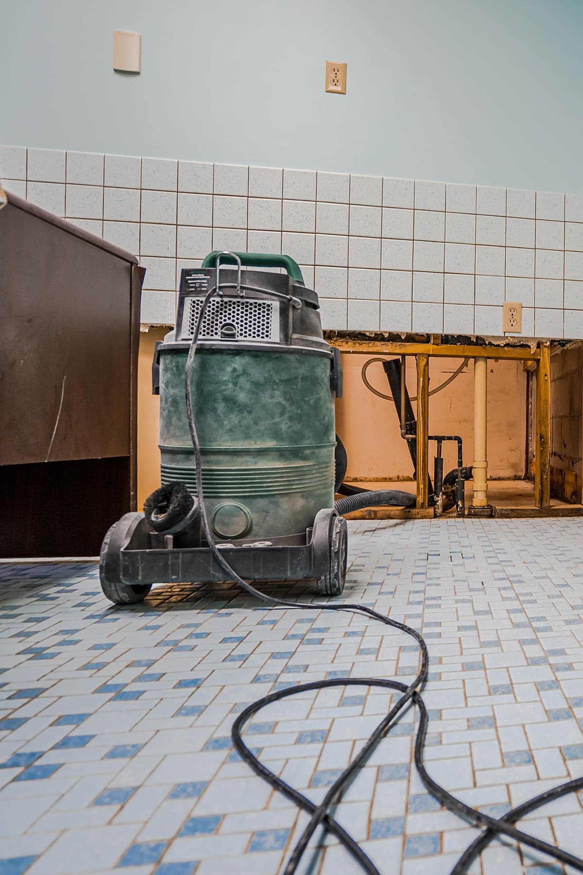 Certified water damage restoration technician working in St. John's NL